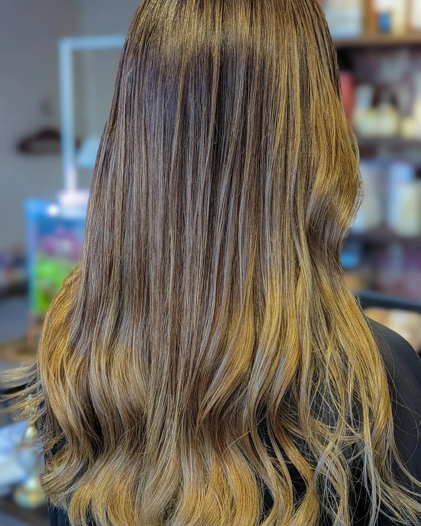 【ブロンド×バレイヤージュ】