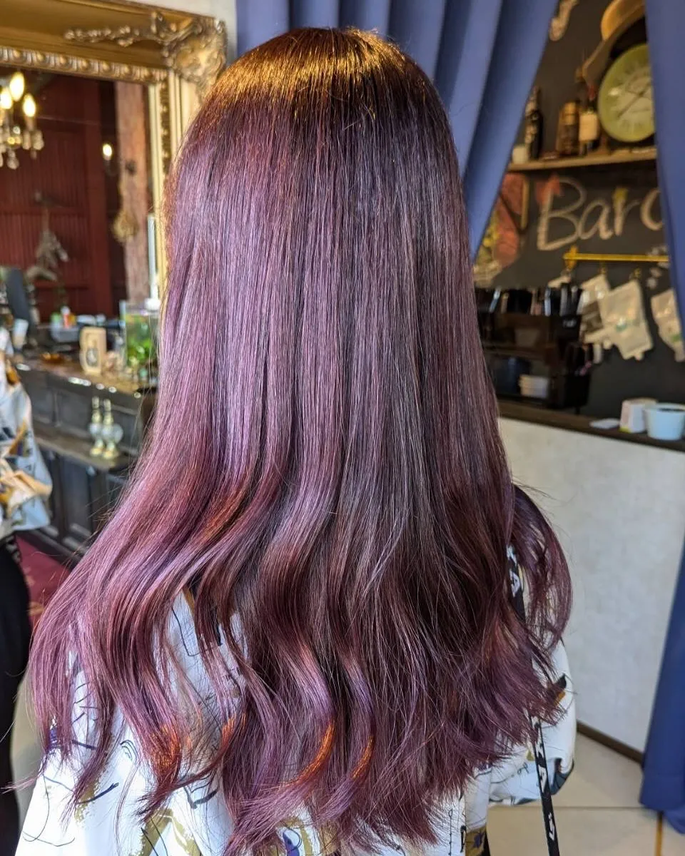 【ボルドーピンク】