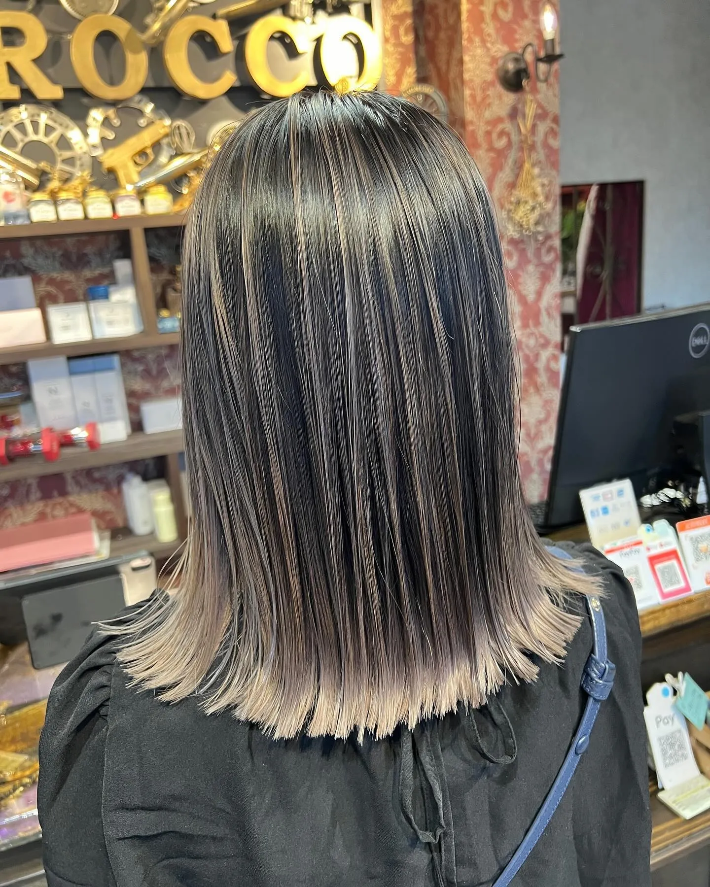 ハイライトカラー可愛すぎ🌹